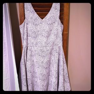 Light Blue and white BCBG generation XS dress